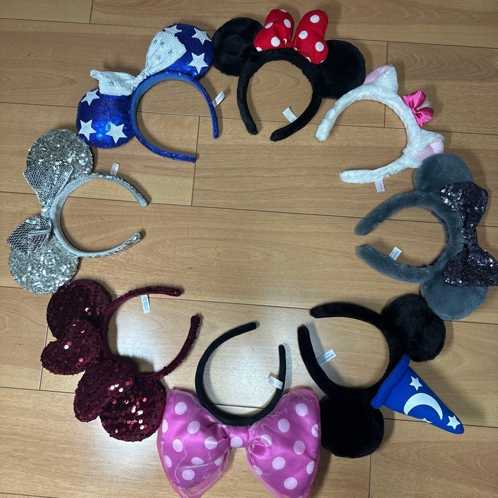 Disney headband 8 piece set #5549f8