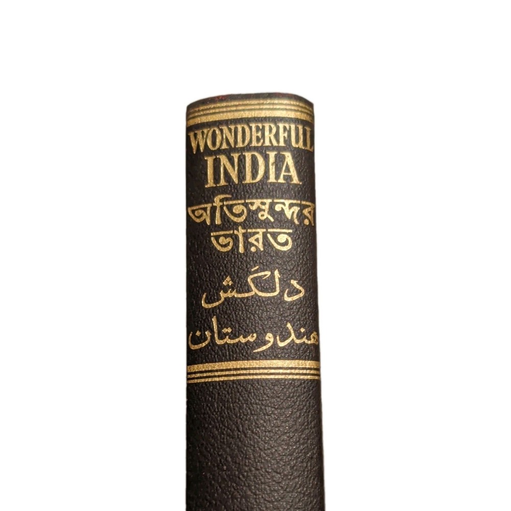 Wonderful India Ceylon Burma Nepal 1930s Photos Times of India Bengali Urdu Book