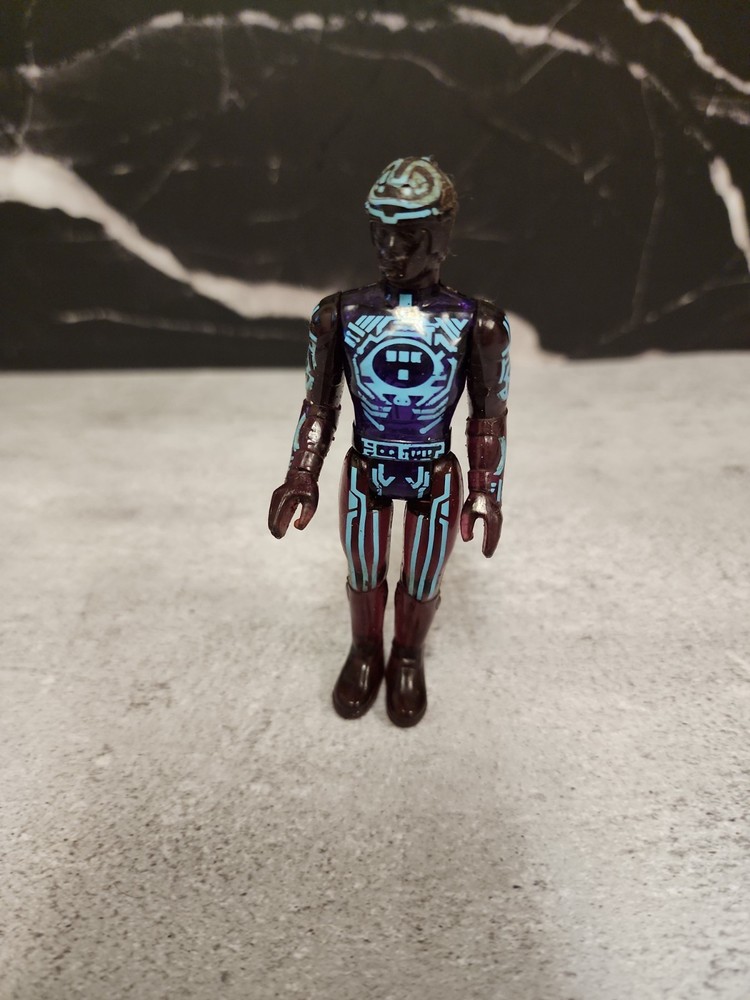 Vintage 1981 Tomy Tron Action Figure W/ Disc