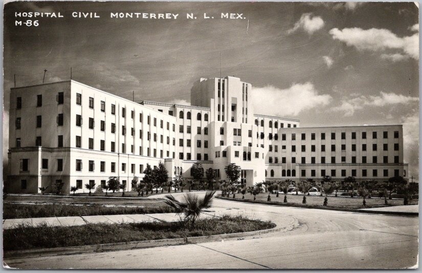 Vintage Monterrey, MEXICO Real Photo RPPC Postcard 