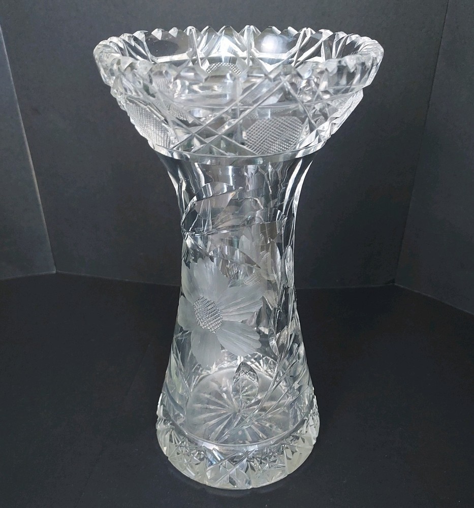 ABP American Brilliant Period Cut Glass 8