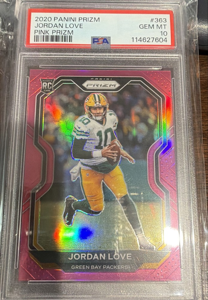 2020 Panini Prizm - Rookie Jordan Love #363 Pink Prizm (RC)
