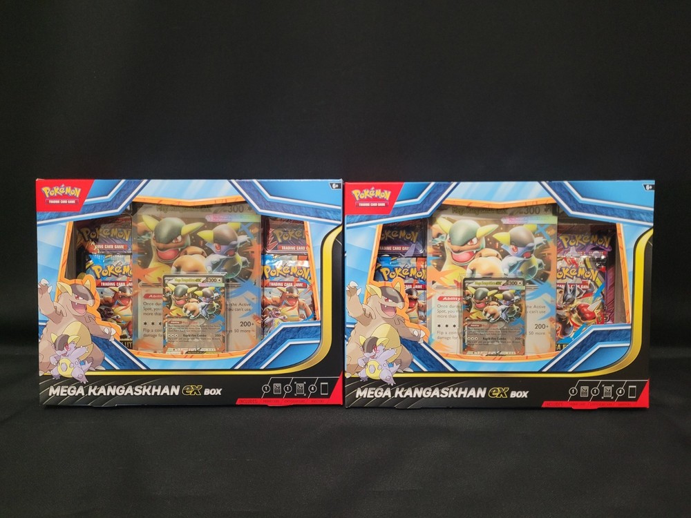 Lot Of 2 Pokemon TCG: Mega Kangaskhan EX Collection Factory (Sealed)