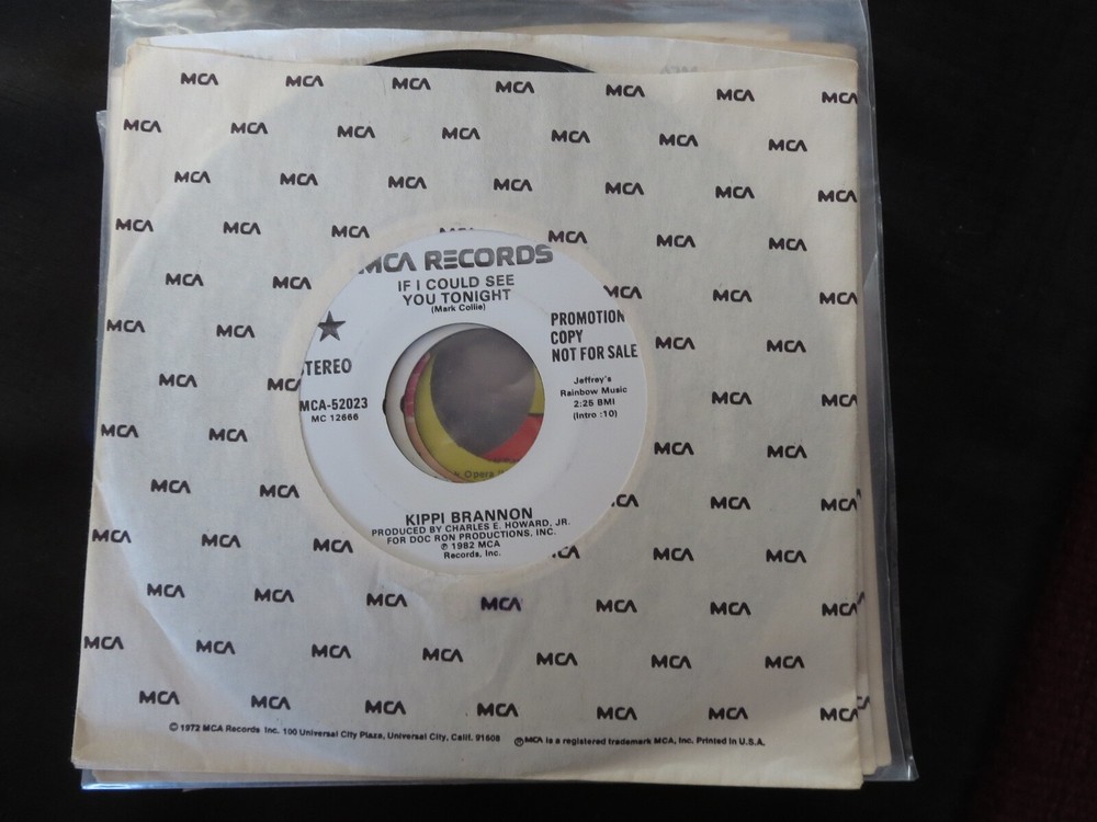 KIPPI BRANNON - If I Could See You PROMO Unplayed Old Stock