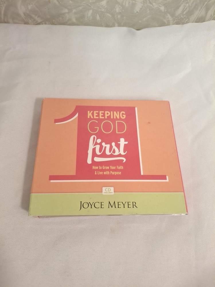 JOYCE MEYER BOOKS CD /DVDs -Lot (4)  Self Help / Spiritual Messages - Very Good
