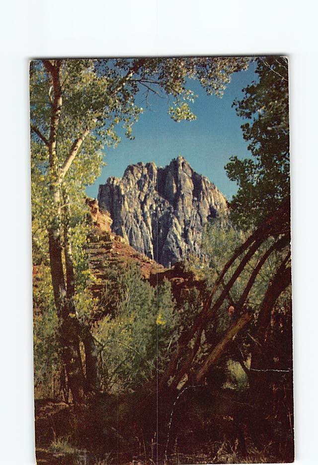 Postcard The Watchman Zion National Park Utah USA