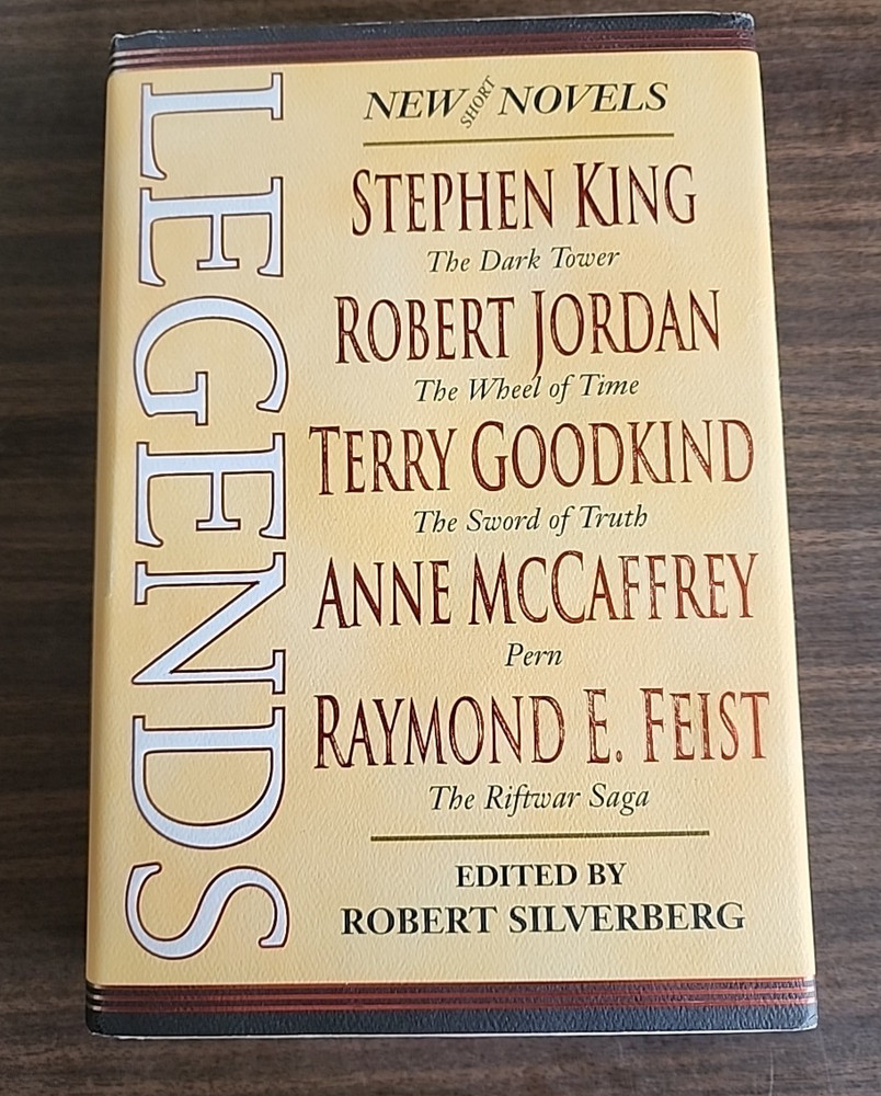 Legends edited by Robert Silverberg 1998, HC DJ 1st Print 1st Ed