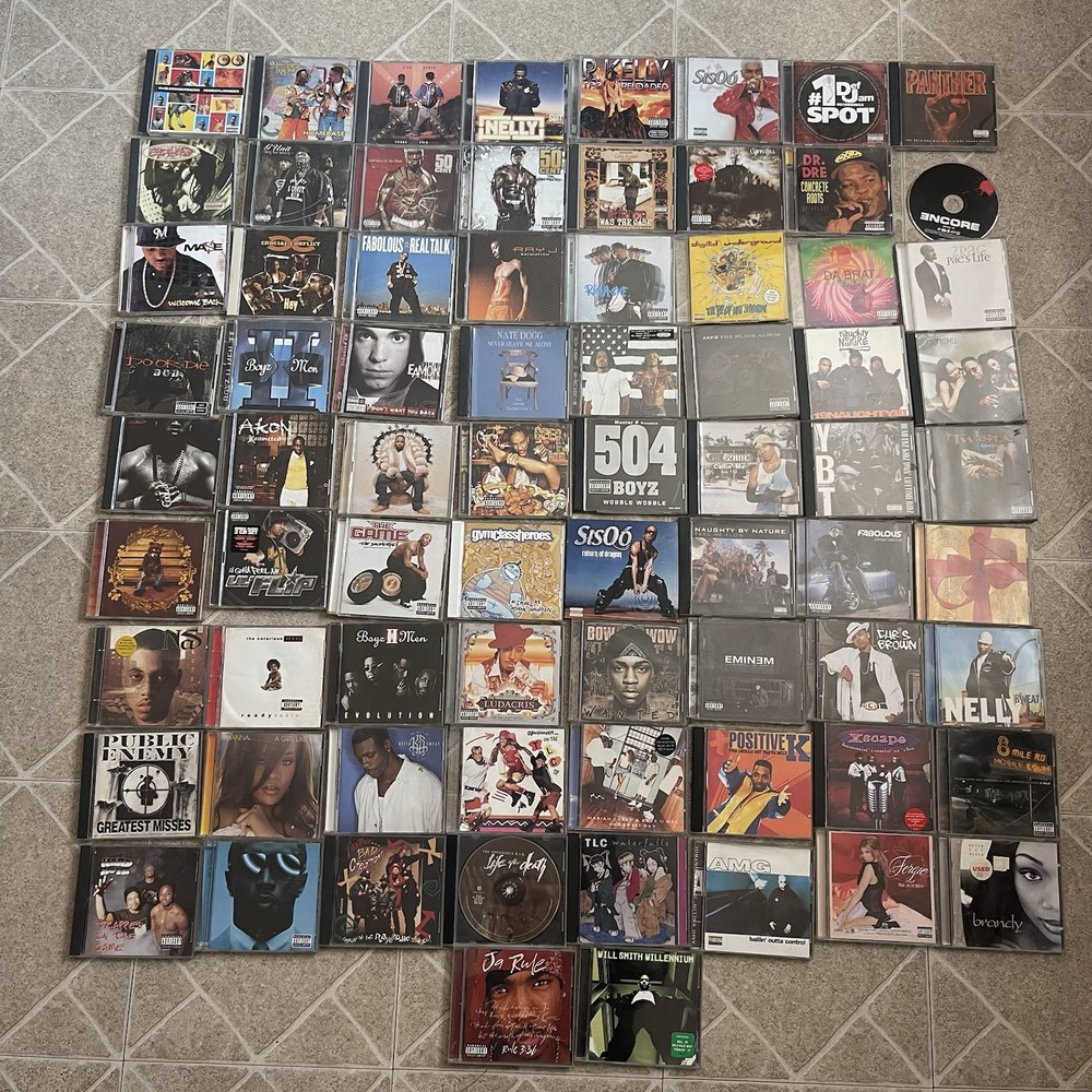 74 Rare Hip Hop Rap R&B CD CDs Music Collection Lot READ