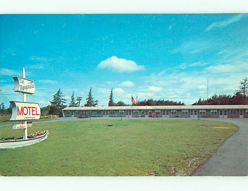 Unused Pre-1980 OLD CARS & MARGARETTA MOTEL Machias Maine ME : clearance s4934