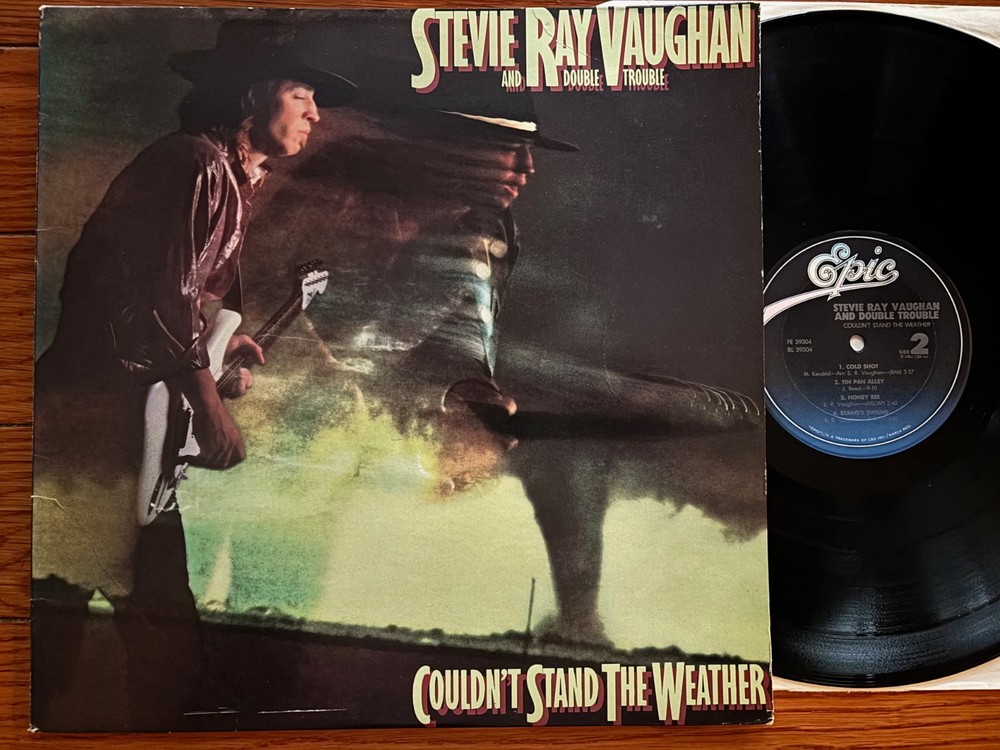 Stevie Ray Vaughn lp Couldn't Stand the Weather **Epic** 1984 VG+