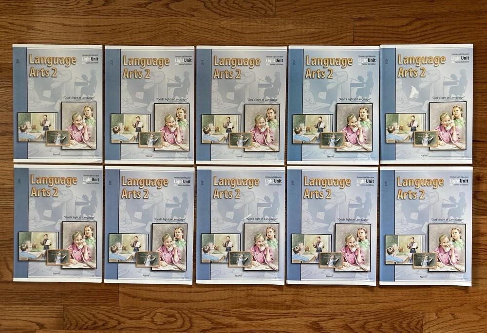 Christian Light Education Language Arts 2 Second Edition Units 201-210