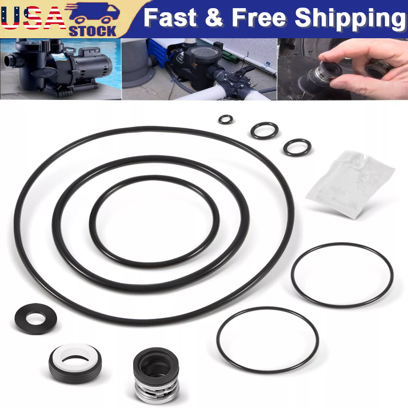 Pool Pump O-Ring Rebuild Repair Kit For Jandy Zodiac FHPF FHPM FloPro &VS FloPro