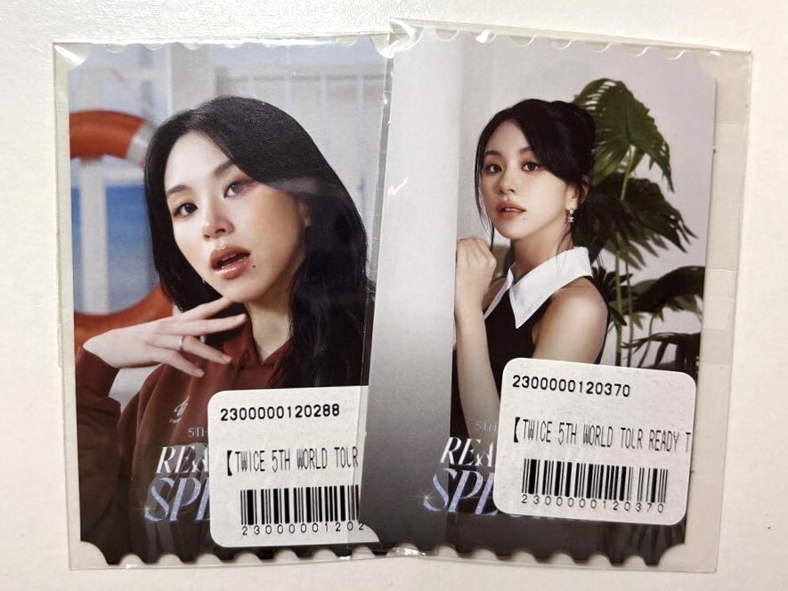 TWICE CHAEYOUNG READY TO BE Special Online Lottery Official Photocard Set 2ea