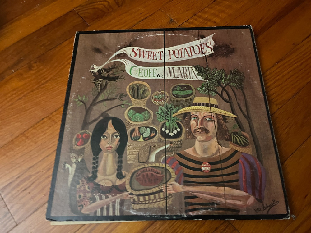 GEOFF & MARIA MULDAUR Sweet Potatoes ORIGINAL 1972 LP Vinyl Album EX