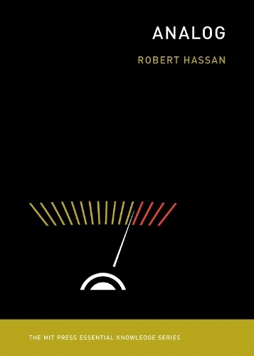 Robert Hassan Analog (Paperback) MIT Press Essential Knowledge seriesAnother great item from Rarewaves USA | Free delivery!