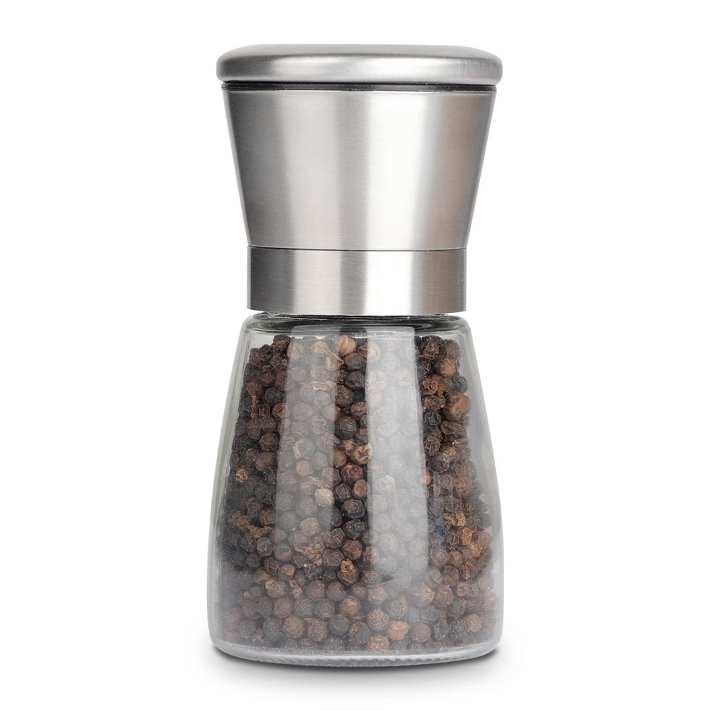 Gulex Adjustable Stainless Steel Salt and Pepper Mill Grinder