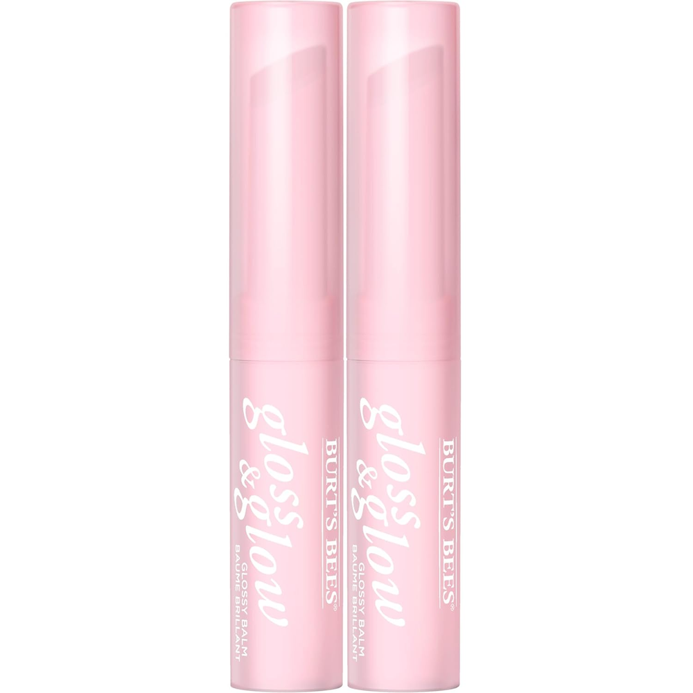 Burt's Bees 100% Natural Glossy Balm in Winning Pink 1 T