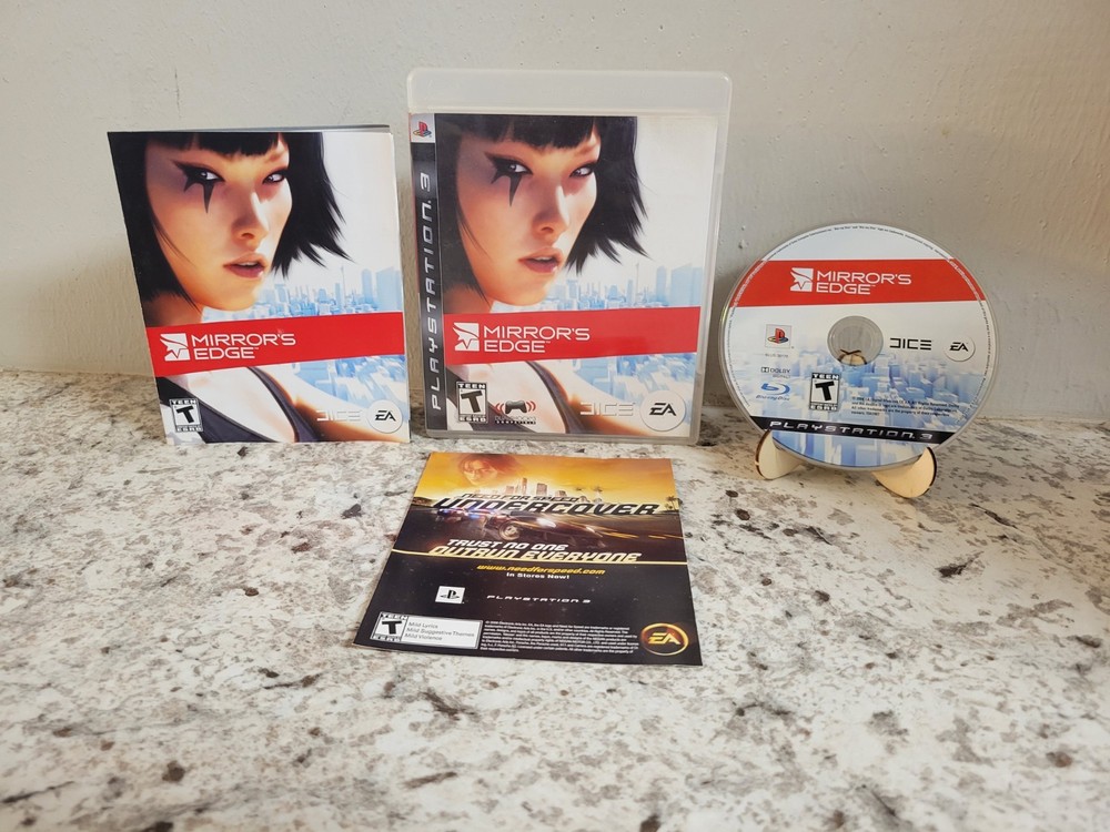 Mirror's Edge (Sony PlayStation 3, 2008) CIB Ps3 FAST SAME DAY SHIPPING