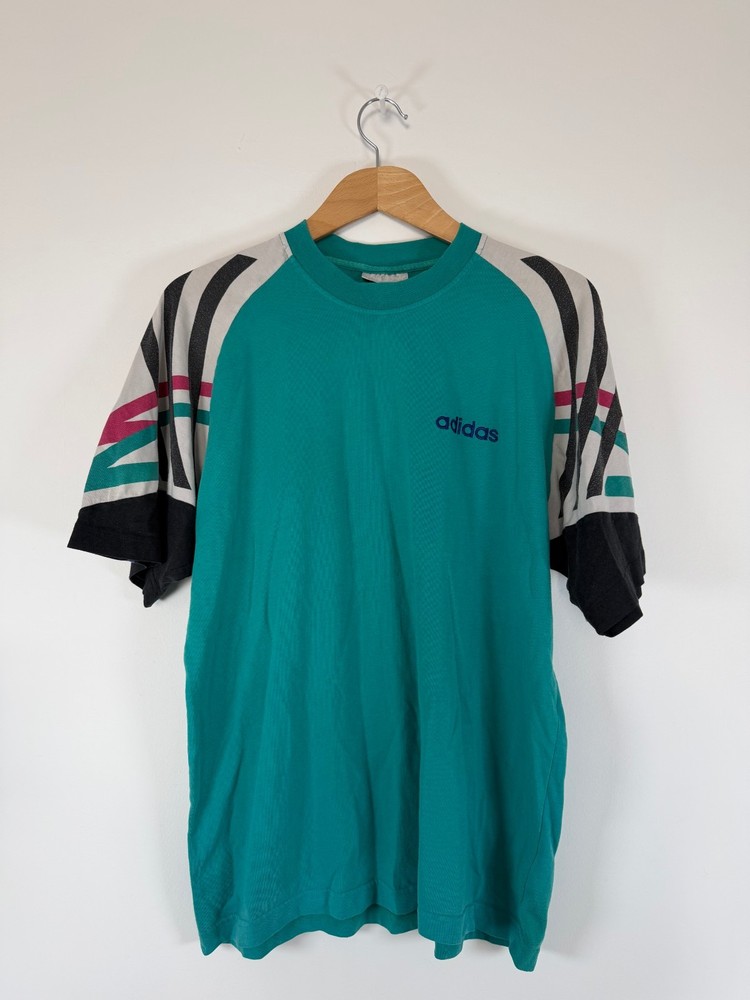 Vintage 80's Adidas T-Shirt (Size: M)