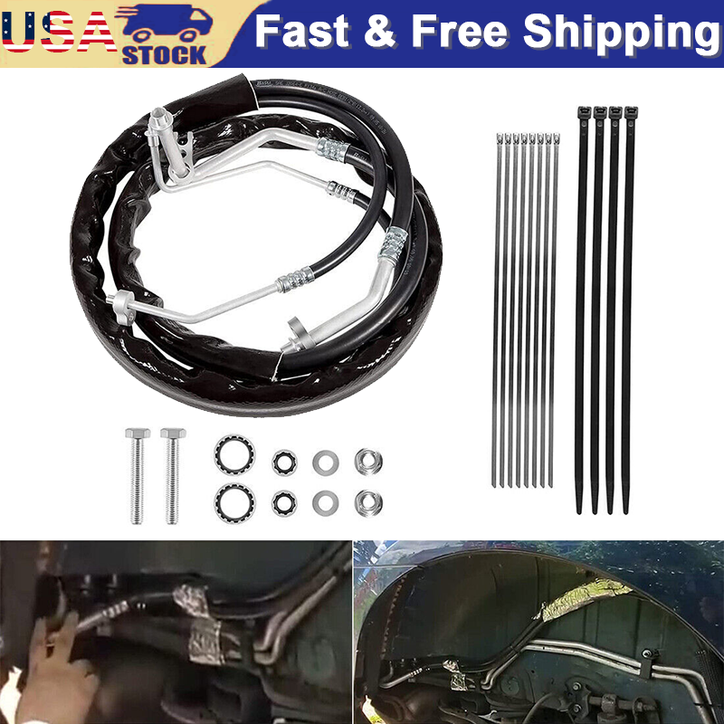 C68100 Rear Air Conditioning Hose Set For Dodge Grand Caravan Chrysler 2012-2019