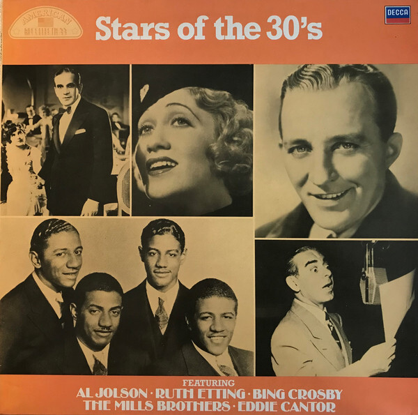Various - Stars Of The 30's - Used Vinyl Record - A15851z