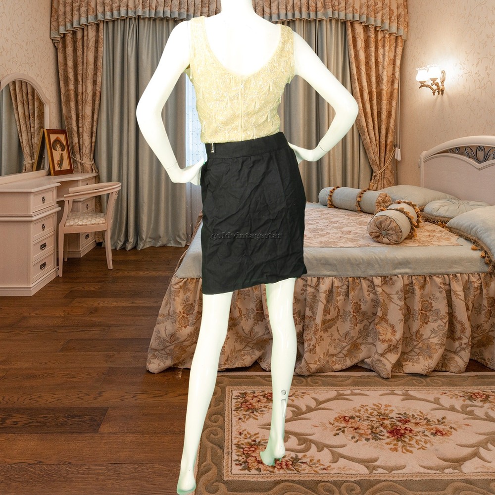 80s Vintage Thierry Mugler France Paris Skirt 29