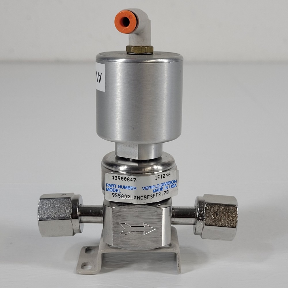 Parker Veriflo 955A0PLPNCSFSFF2.78 Diaphragm Pneumatic Valve 1/4