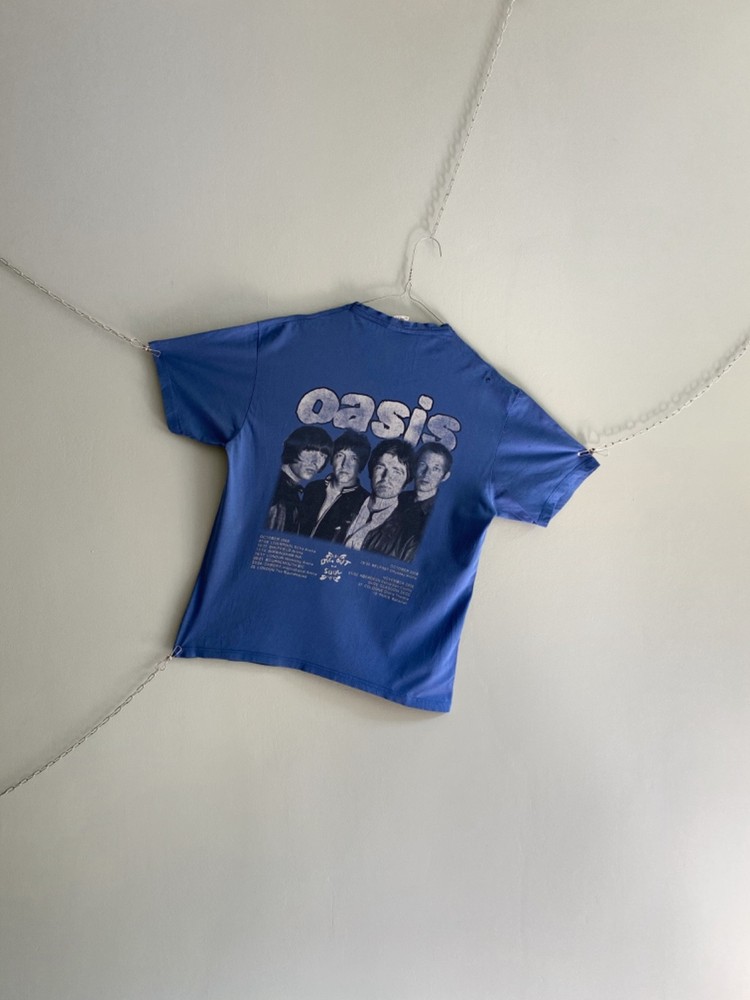 Vintage 2000s Oasis Dig Out Your Soul Tour 2008 Britpop Rock Band T-Shirt Sz L