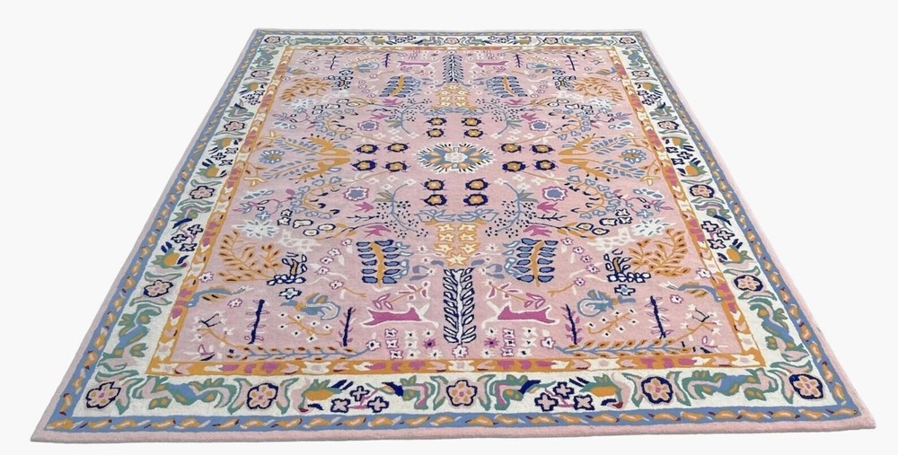Hand Tufted 100% Wool Area Rug – Aesthetic Rugs for Living Room & Bedroom Carpe