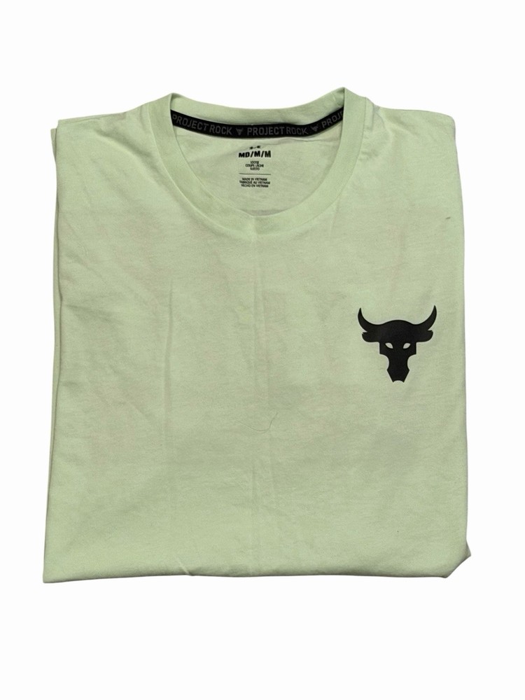 Under Armour Project Rock Hardest Worker In The Room T Shirt Mens M
