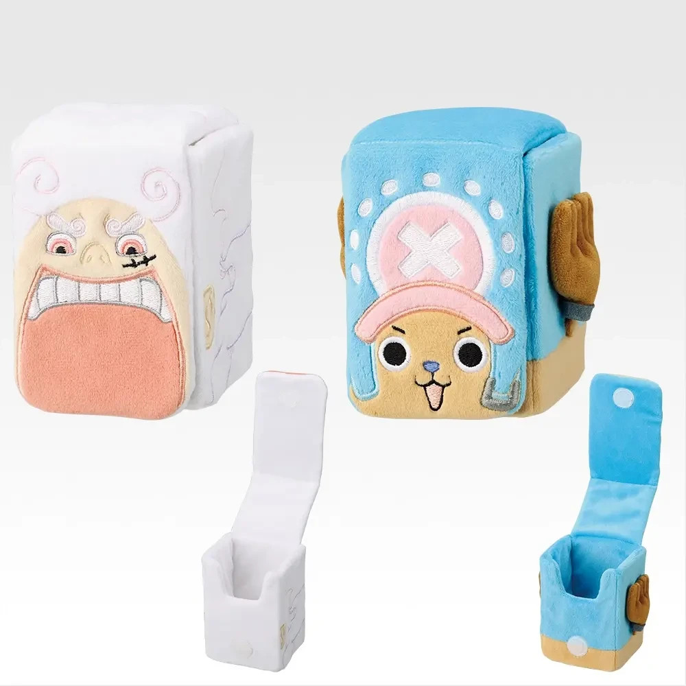 Ichiban Kuji ONE PIECE CARD GAME E Prize Plush Multi-Card Case Luffy & Chopper