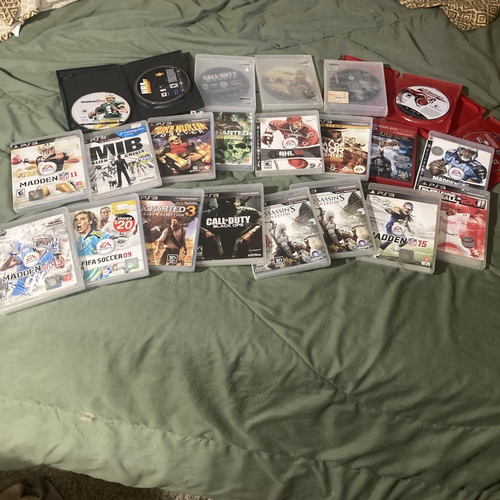 A Lot Of (23) PS3 Games All In Good Condition Some With Everything And Some Not23 Games As Is All Working Condition