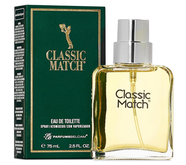 PB ParfumsBelcam Classic Match Green Eau De Toilette Spray for Men 2.5 Fl Oz