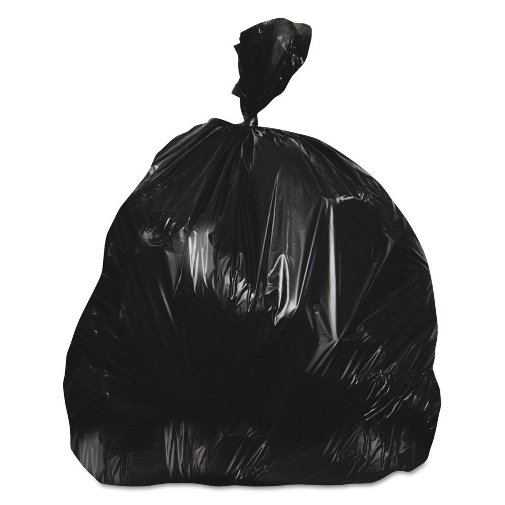 Heritage H4832RK LowDensity Can Liners 12-16 gal 0.35 mil 24 x 32, Black 500/Car