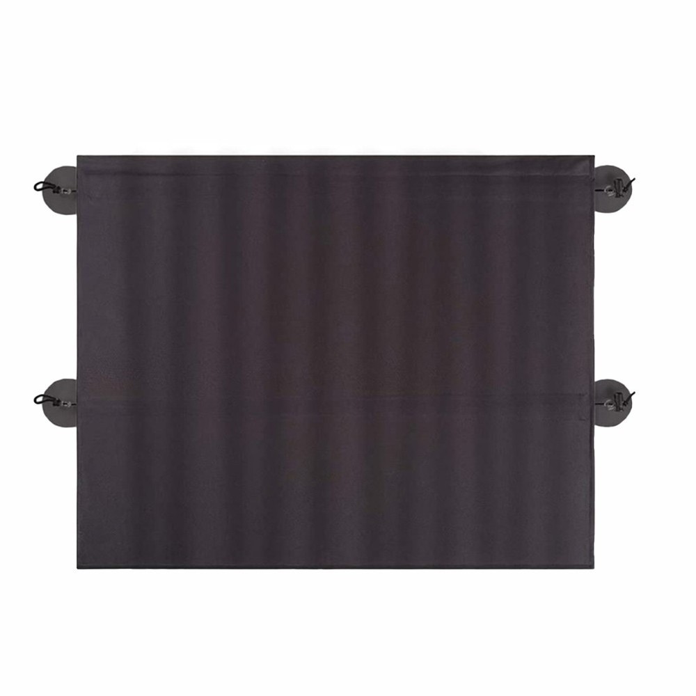 Slide-Open Car Sun Shade Foldable Side Window Curtain for Convenience  