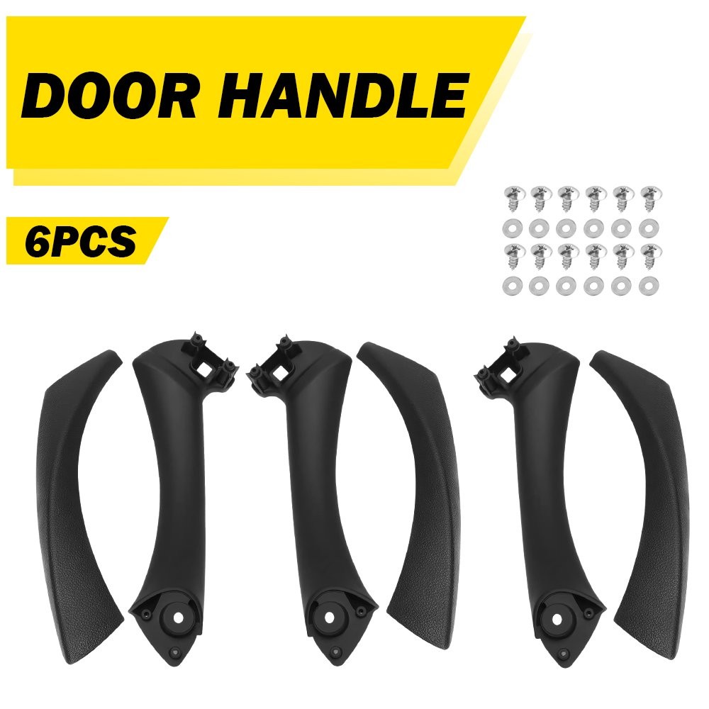 Door Panel Interior Handle Pull Inside Trim Cover For BMW 335i Sedan 2006-2012