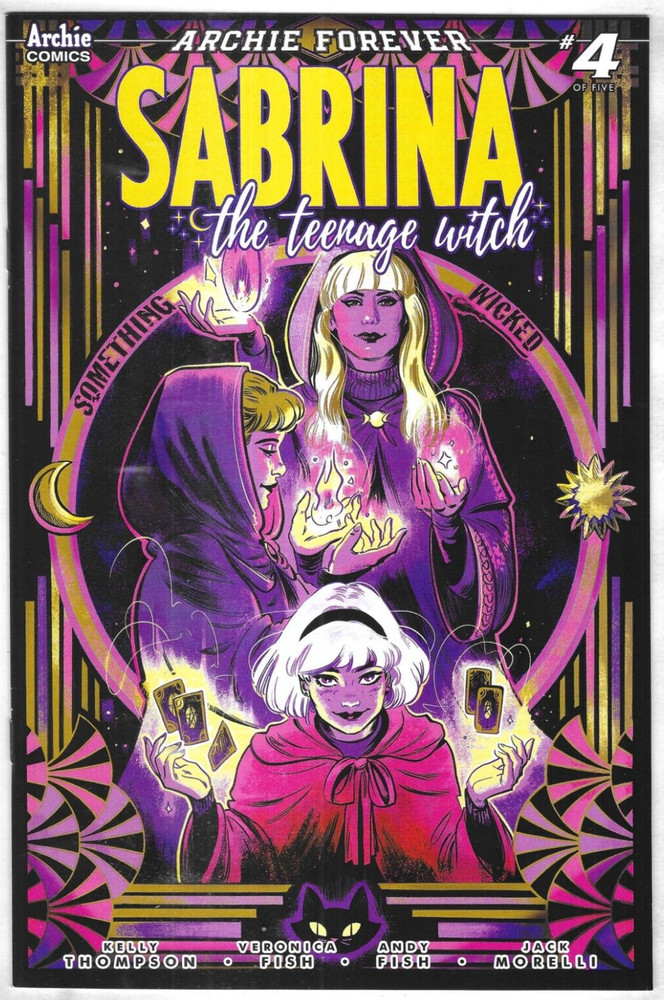 Sabrina Comic 4 Teenage Witch First Print Cover A Veronica Fish 2020 Thompson