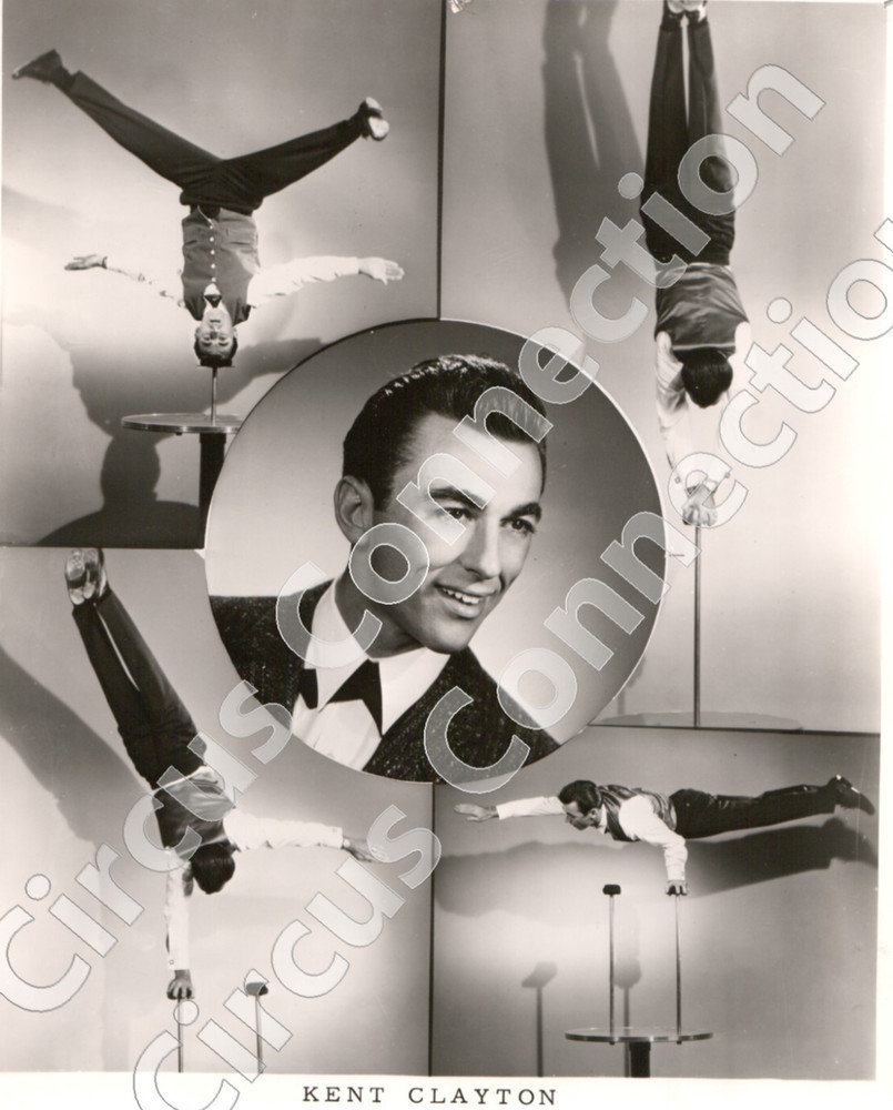 1940-50s Kent Clayton Acrobat Press Photograph 8
