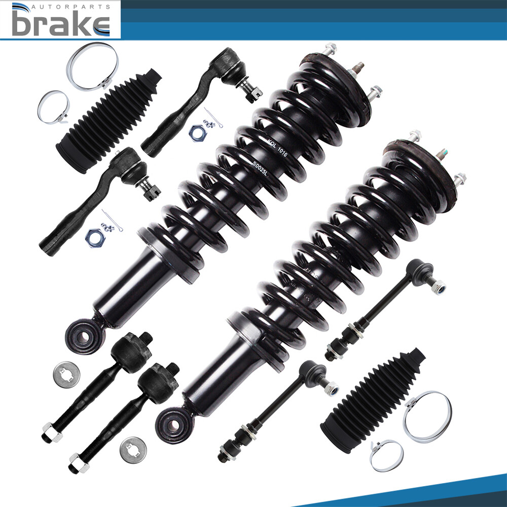 2003-2006 Toyota Tundra Front Strut Assembly with Sway Bar & Tie Rod End Kit
