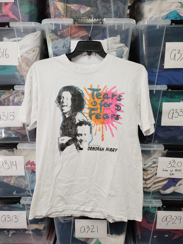 tears for fears Tour Shirt Deborah Harry Fr Xl Slight Distress original A338