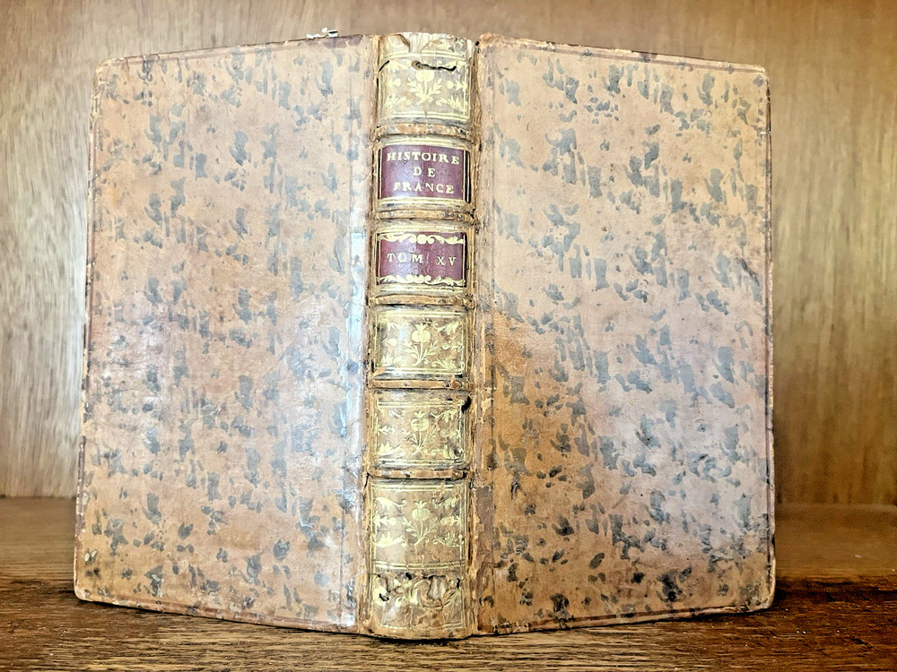 1783 History of France Antique Book Louis XIV French Monarchy Royal Era