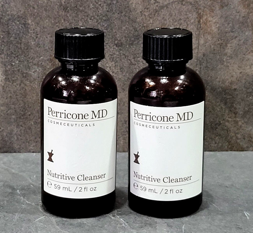 2pc Perricone MD Nutritive Cleanser ~ 2 oz, 59 ml travel size