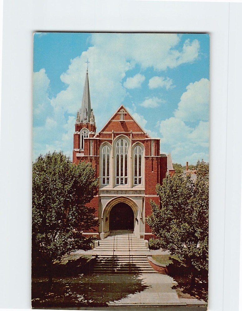 Postcard First Lutheran Church Sioux Falls South Dakota USA