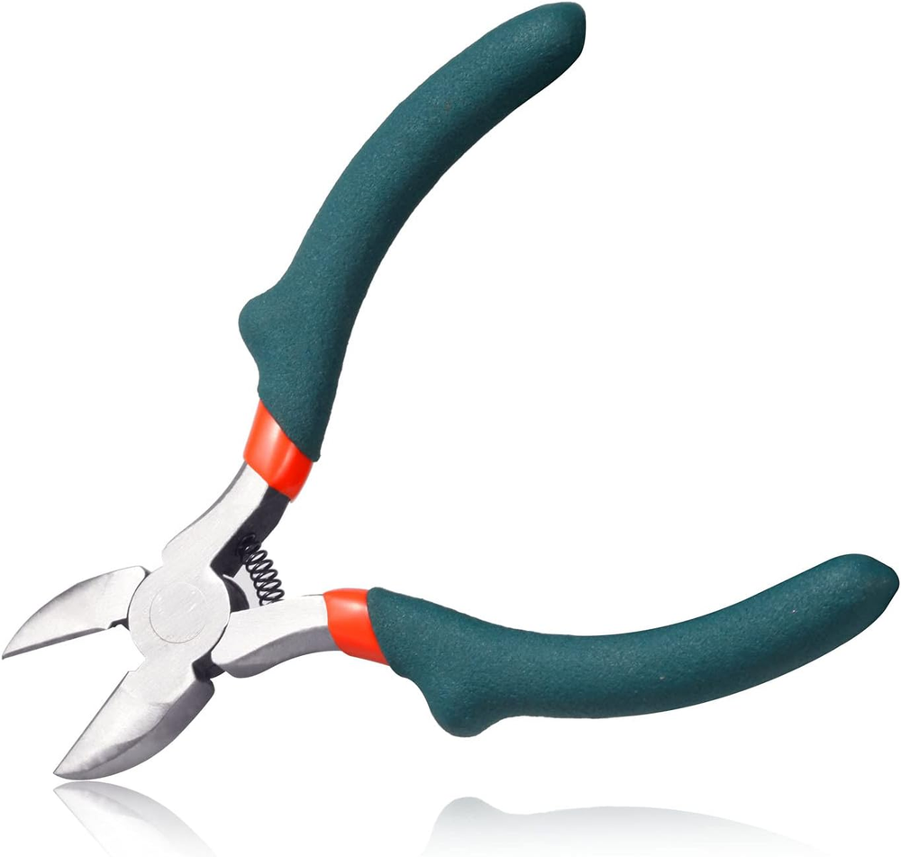 Wire Flush Cutter Diagonal Cutting Pliers Micro Side Cutter Precision Convex Sho