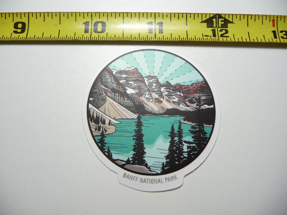 Banff National Park Alberta Hiking Camping Nature Decal Sticker #14  