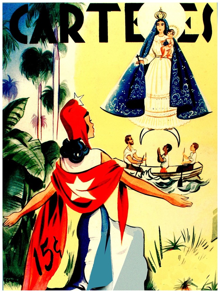 7963.Decoration Poster.Home Room wall interior design.Cuban Virgin Saint Caridad