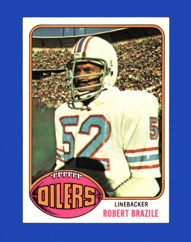 1976 Topps Set-Break #424 Robert Brazile RC NM-MT OR BETTER *GMCARDS*Consign with Greg Morris Cards