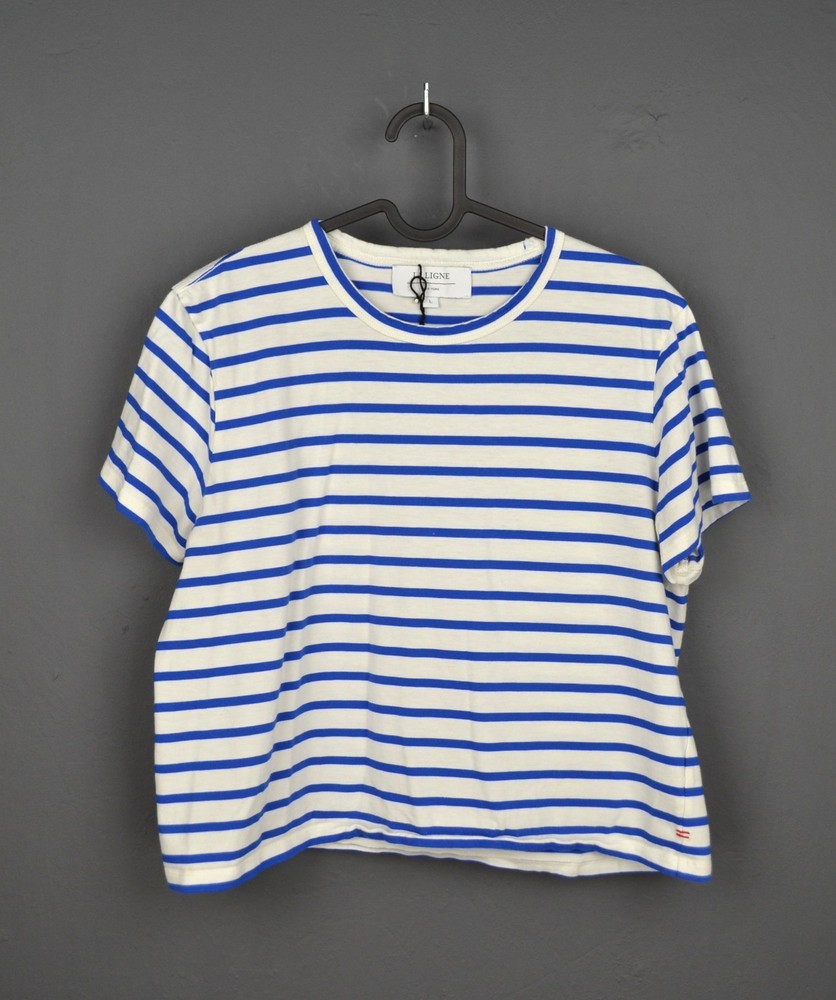 La Ligne NYC T-shirt Breton L Cotton