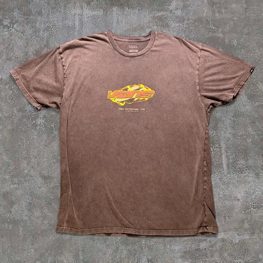 Vintage Vans Y2K Graphic T-Shirt Size XL | Classic Fit Tee