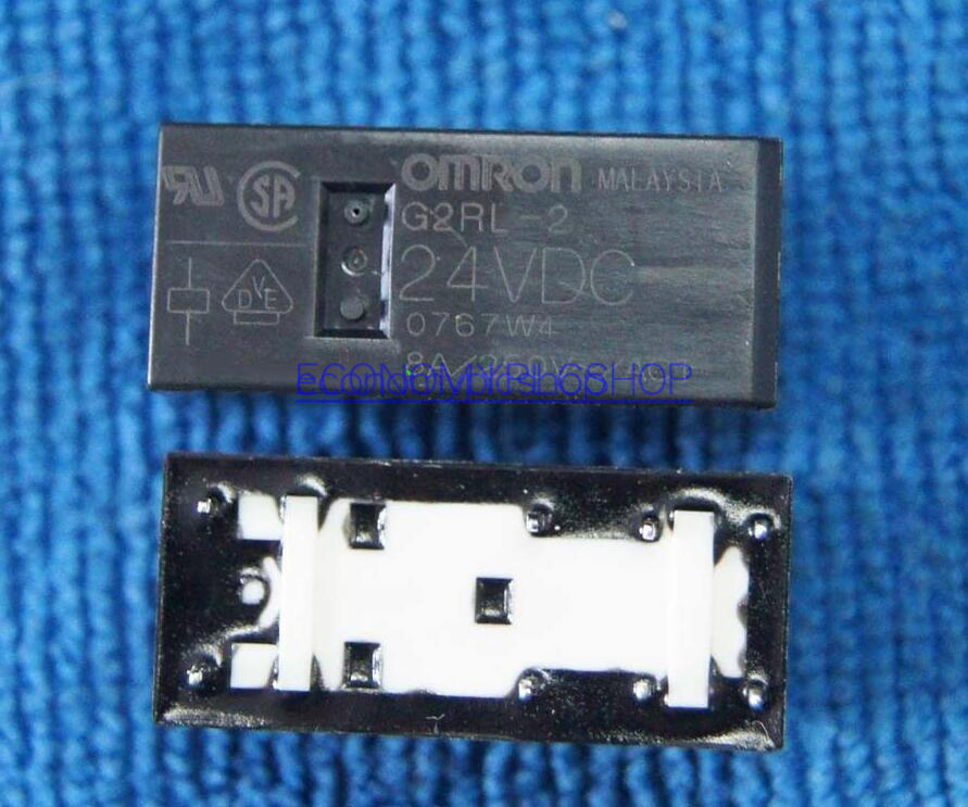 10PCS G2RL-2-24VDC OMRON Relay DC24V 8PINS New